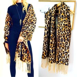 Leopard Blanket Scarf